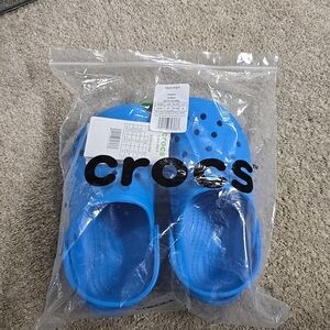 Crics Baya Clog Blue Youth Size 3